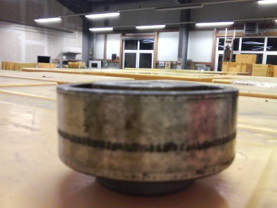 01.02.1012 Alte Spannrolle mit abrieb war zu fest gespannt.jpg